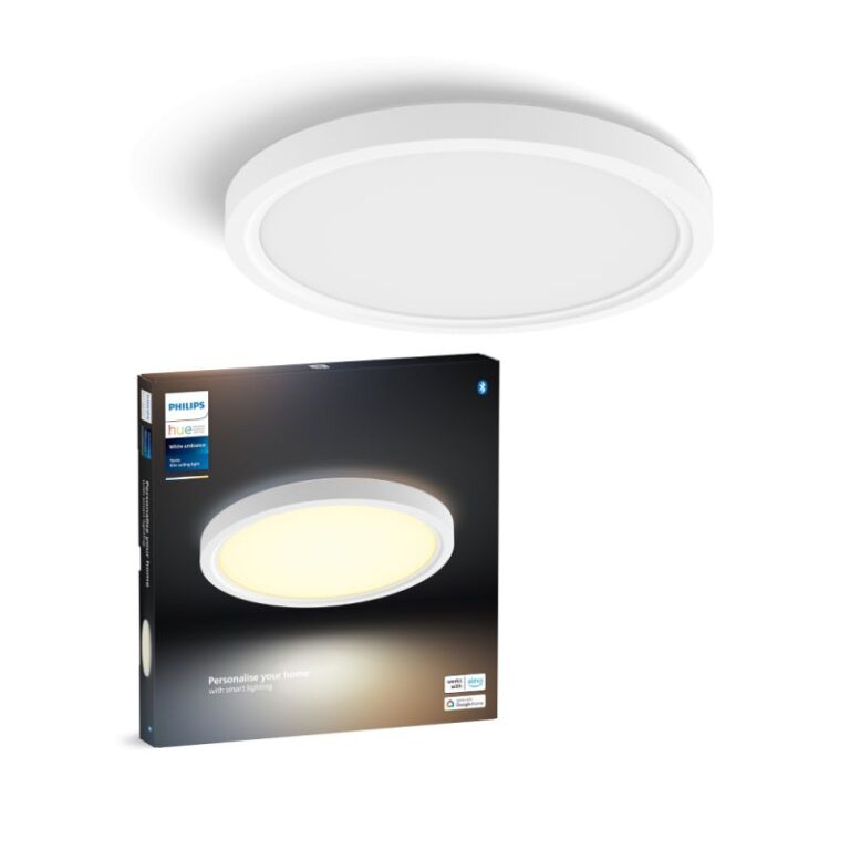 Philips Hue Tento Hue WA slim loftlampe RD S hvid Ø30â - Loftlampe - White ambiance